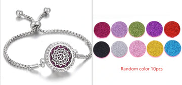 Hollow Adjustable Aromatherapy Bracelet supplier gallery image 28
