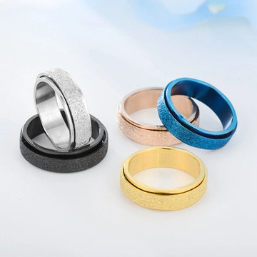 Rainbow Spinner Ring, view 3