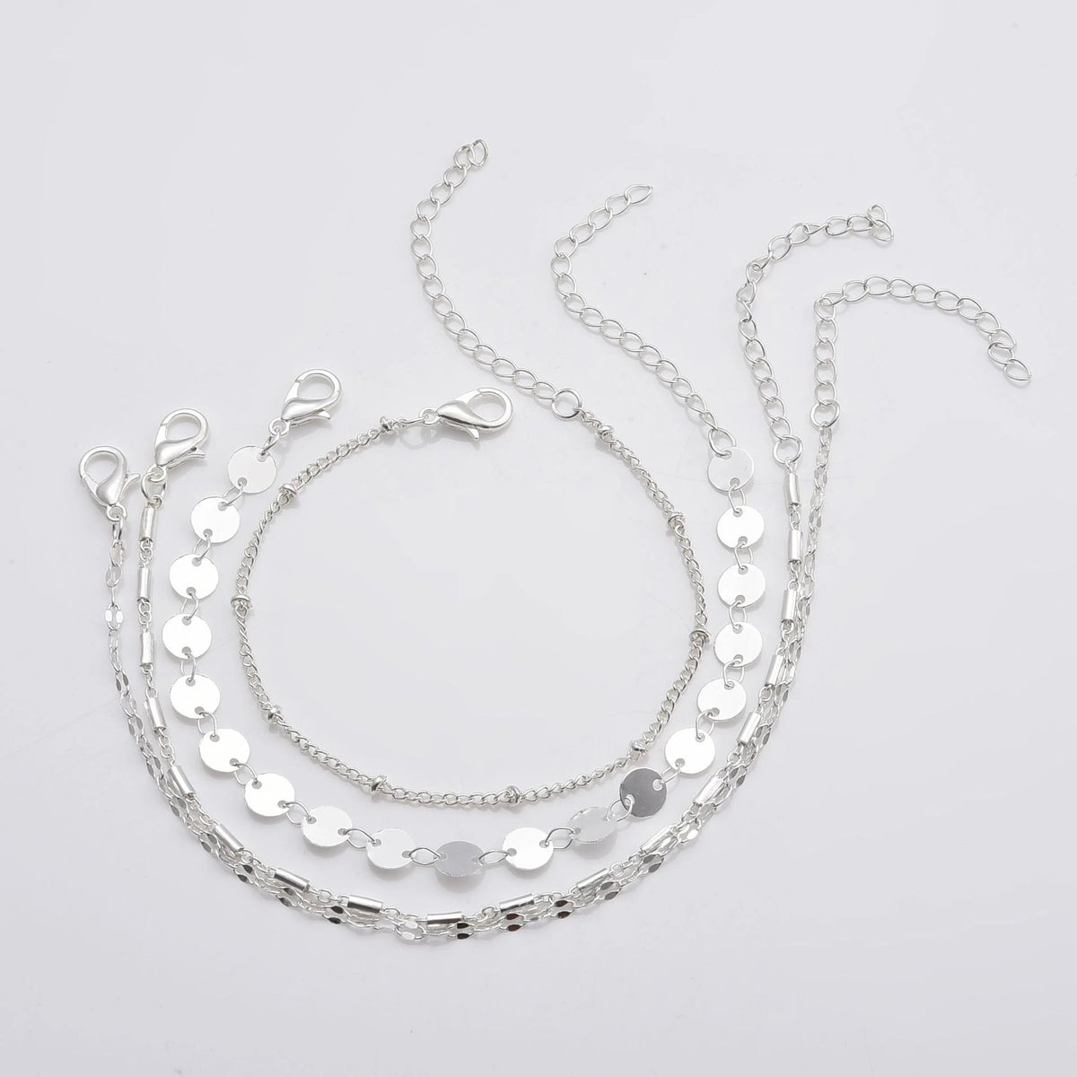 Disc Chain Bracelet Set supplier gallery image 4