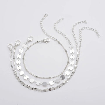 Disc Chain Bracelet Set supplier gallery image 4