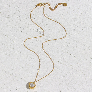 High Grade Love Light Gold Necklace supplier gallery image 5