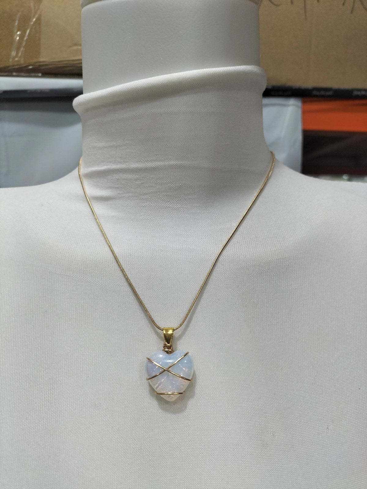 Moonstone Cartoon Princess Love Girl Necklace supplier gallery image 18