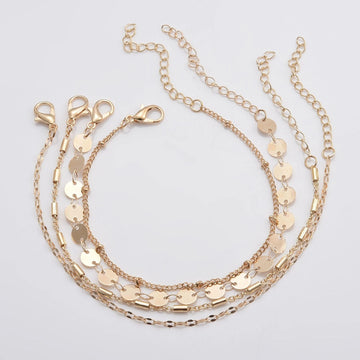 Disc Chain Bracelet Set supplier gallery image 7