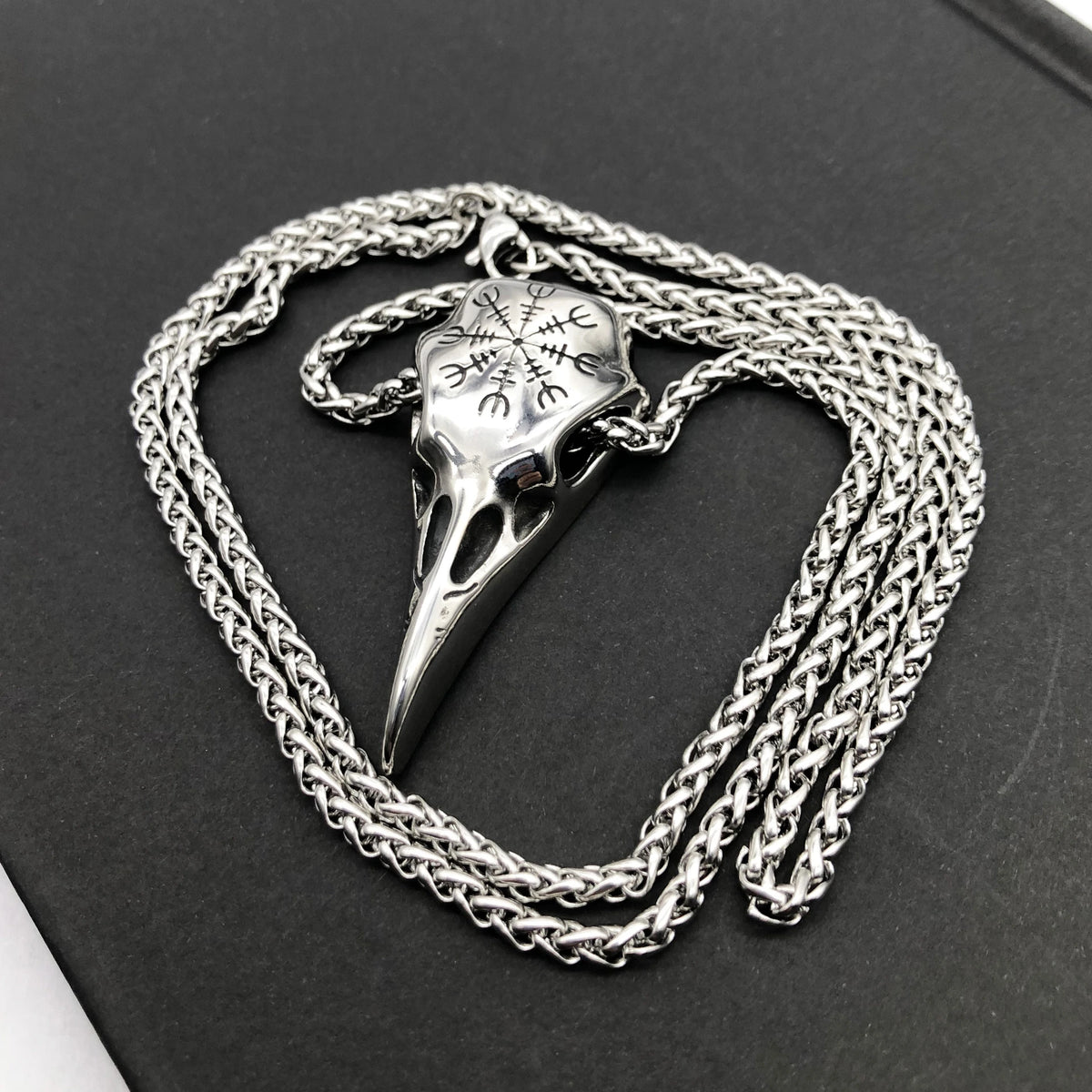 Mens Fashionable Vintage Viking Symbol Necklace supplier gallery image 2