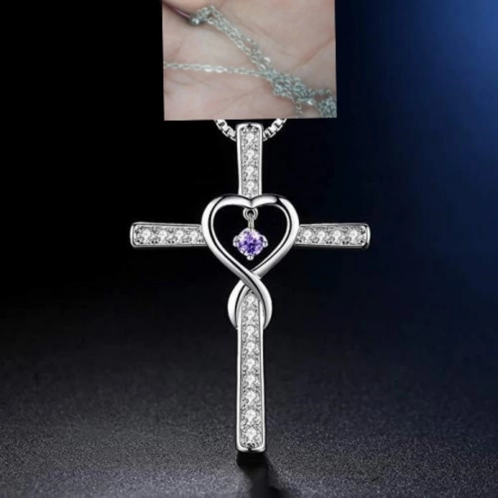 Infinity Love God WE Trust Necklace supplier gallery image 13