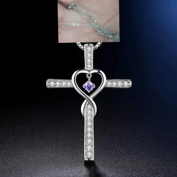 Infinity Love God WE Trust Necklace supplier gallery image 13