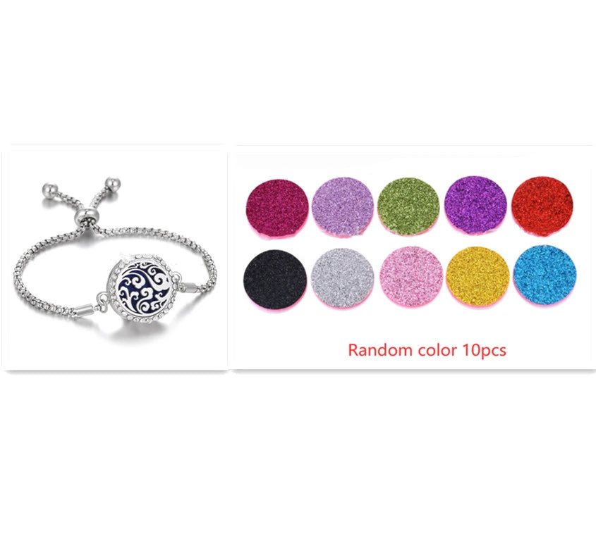 Hollow Adjustable Aromatherapy Bracelet supplier gallery image 35