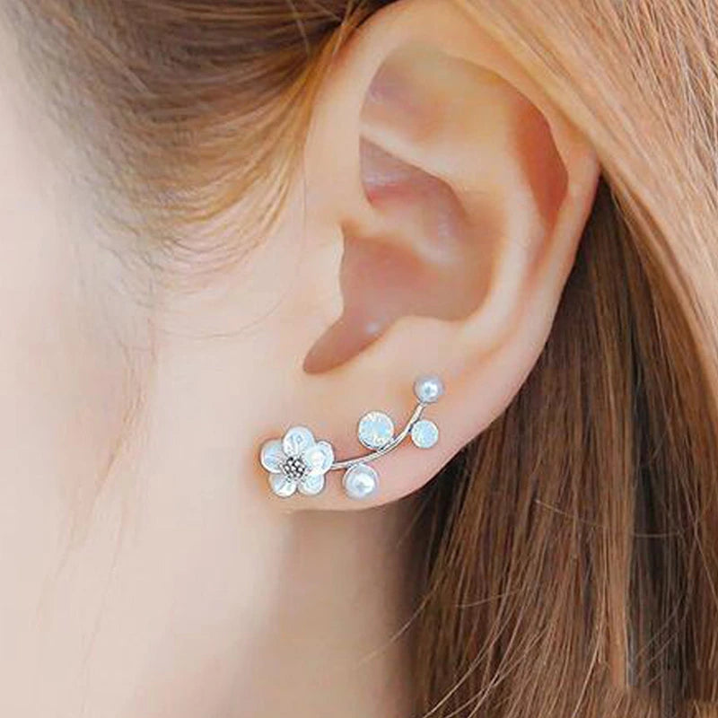 Natural Landscape Mountain Ear Climber Earrings supplier gallery image 4