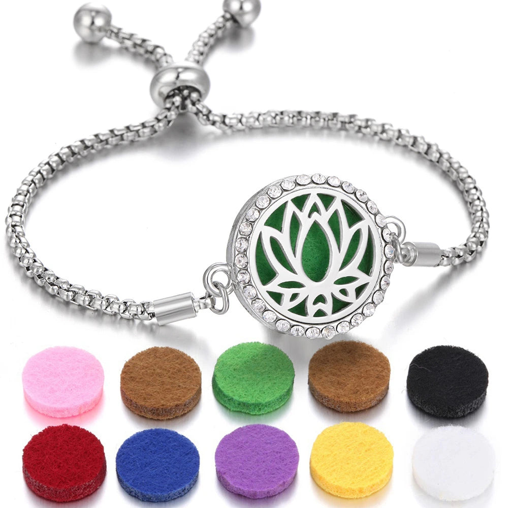 Kaleidoscope Aromatherapy Perfume Essential Oil Bracelet supplier gallery image 6