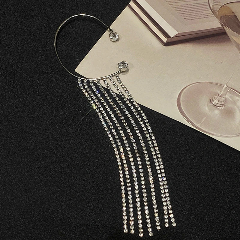 Long Fringe Tassel Earrings supplier gallery image 6