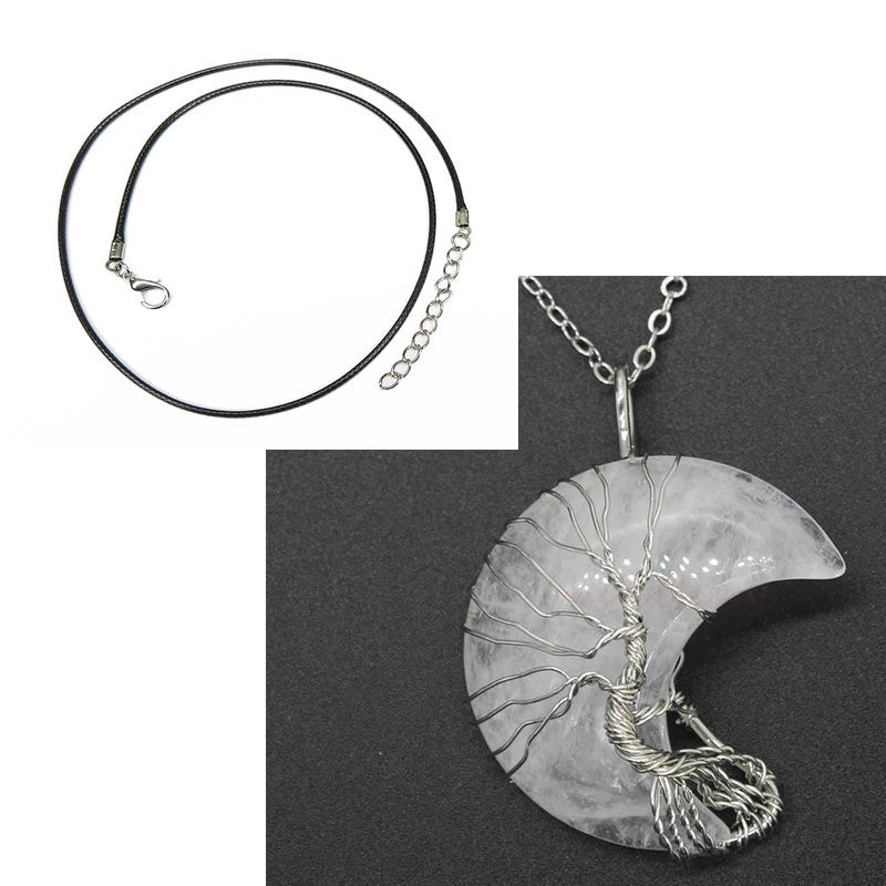Natural Moon Necklace supplier gallery image 4