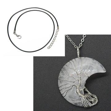 Natural Moon Necklace supplier gallery image 4