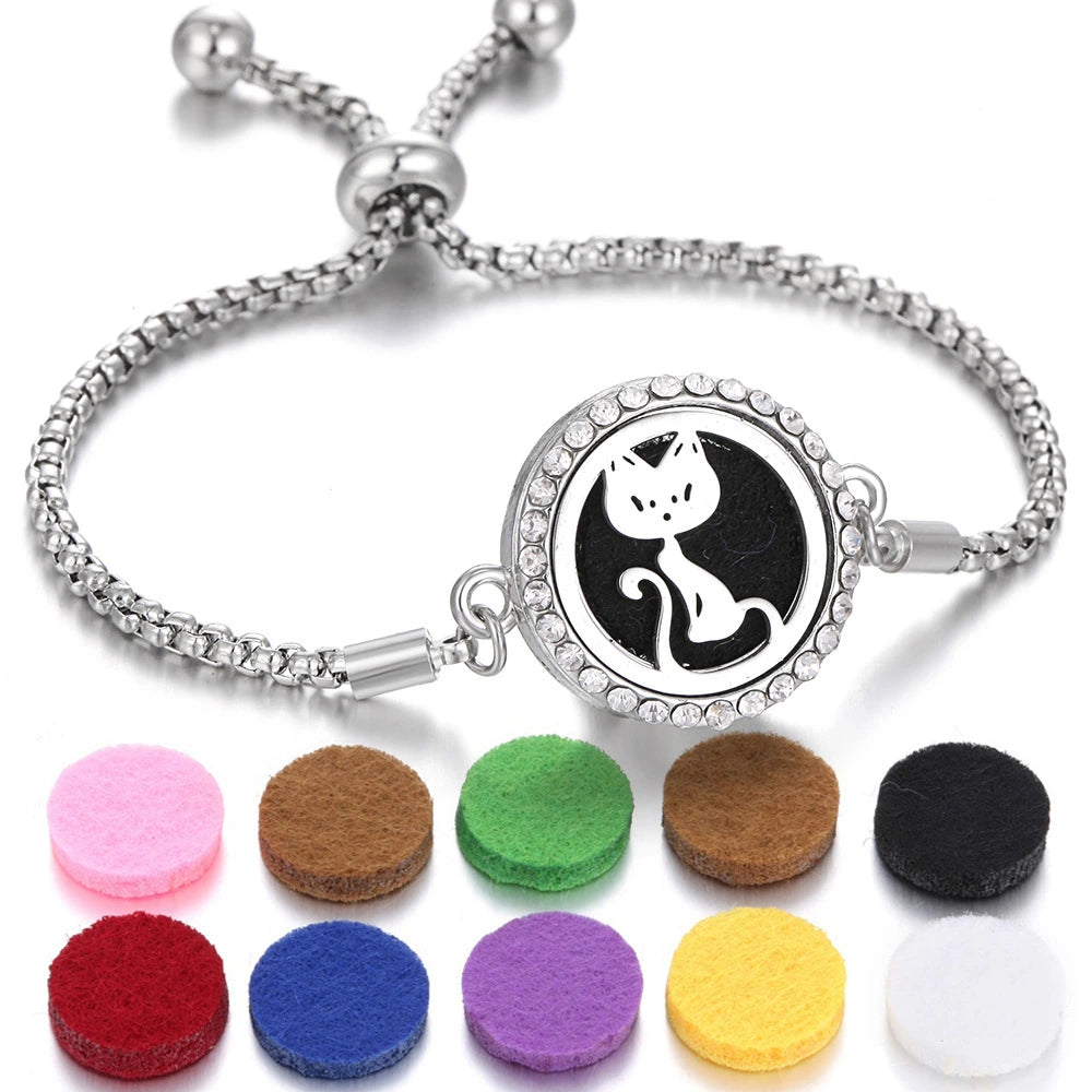 Kaleidoscope Aromatherapy Perfume Essential Oil Bracelet supplier gallery image 15