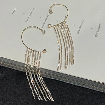 Long Fringe Tassel Earrings supplier gallery image 9