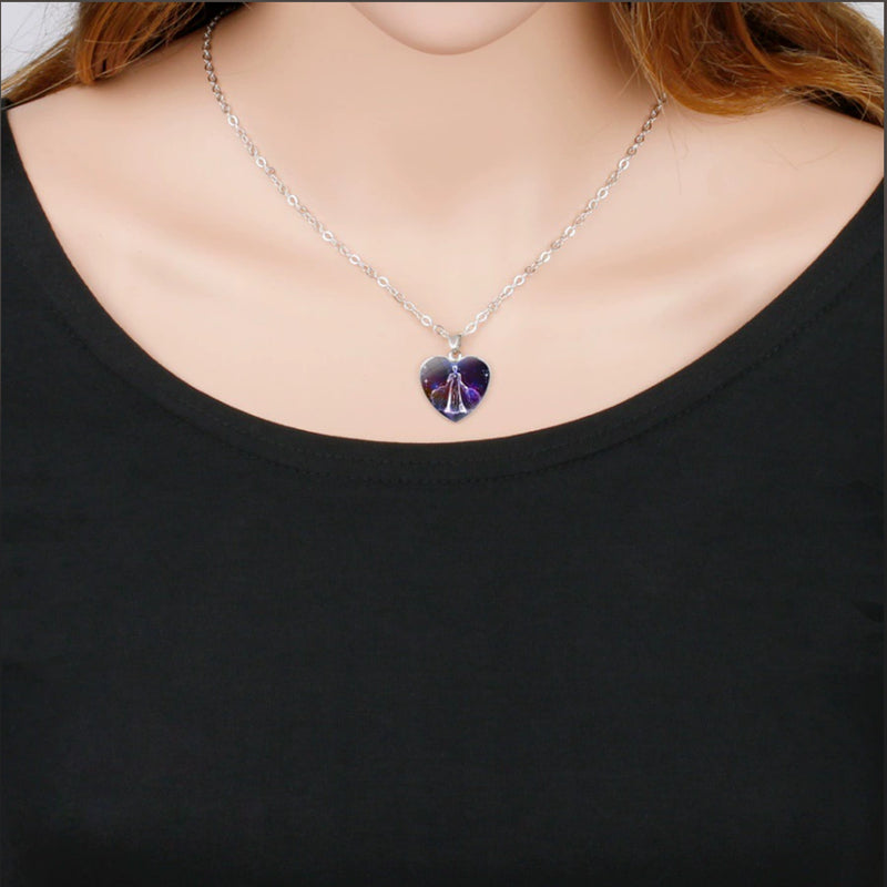 Supplier listing photo for Zodiac Heart Necklace