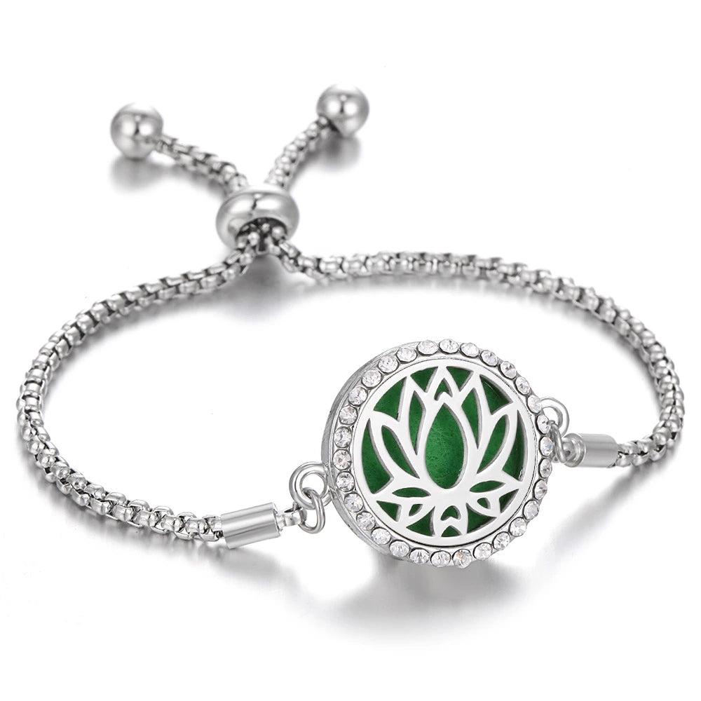 Kaleidoscope Aromatherapy Perfume Essential Oil Bracelet supplier gallery image 5