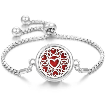 Hollow Adjustable Aromatherapy Bracelet supplier gallery image 7