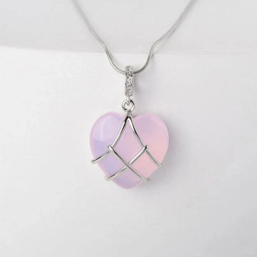 Moonstone Cartoon Princess Love Girl Necklace supplier gallery image 7