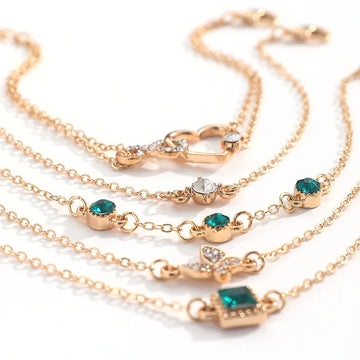Bohemian Green Heart Bracelet supplier gallery image 7