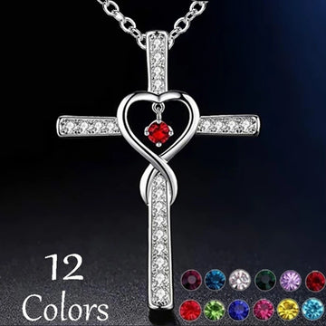 Infinity Love God WE Trust Necklace supplier gallery image 3