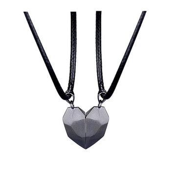 Minimalist Lovers Matching Friendship Heart Necklace supplier gallery image 8