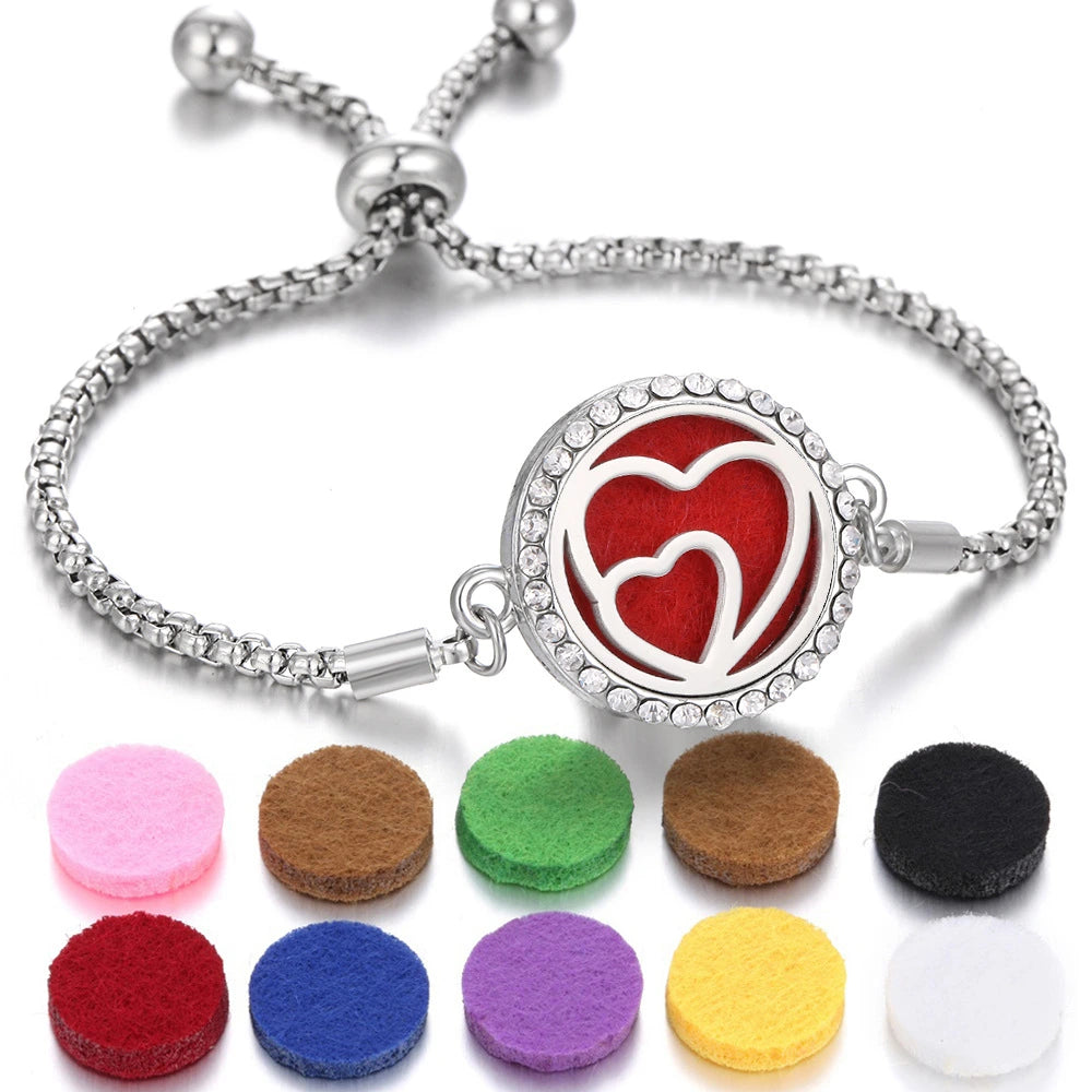 Kaleidoscope Aromatherapy Perfume Essential Oil Bracelet supplier gallery image 32