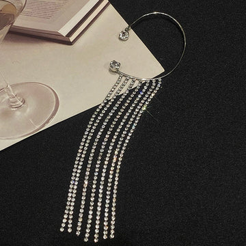 Long Fringe Tassel Earrings supplier gallery image 8