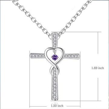 Infinity Love God WE Trust Necklace supplier gallery image 8