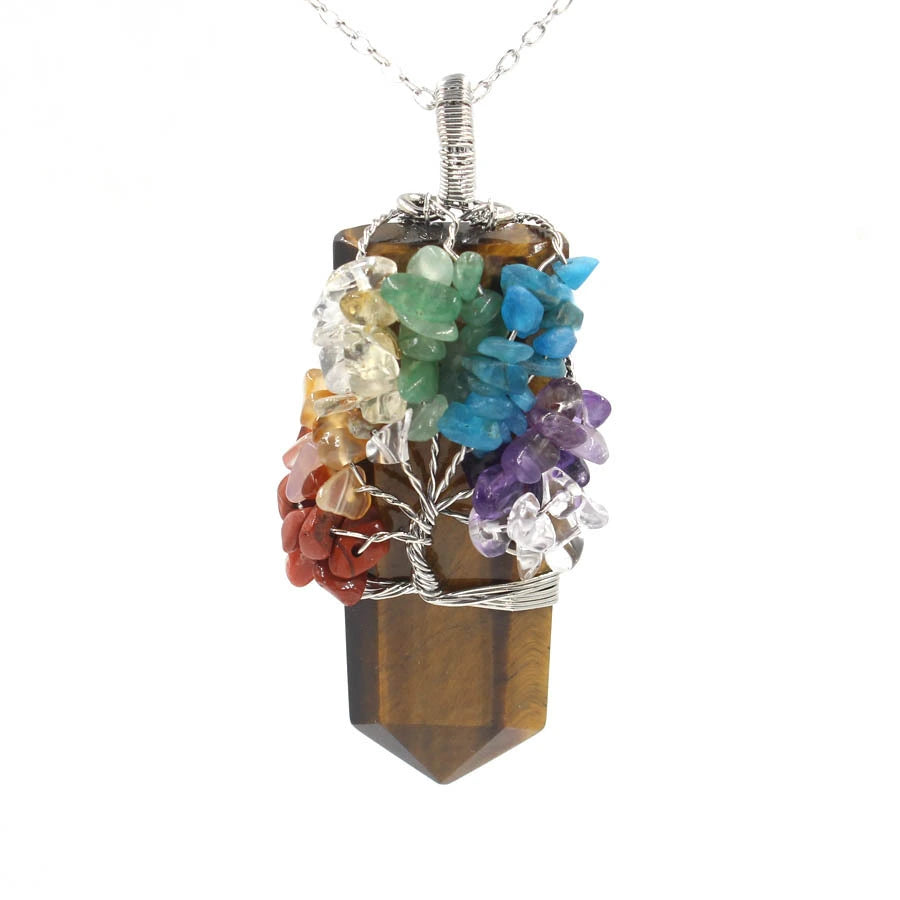 Column Tree Life Winding Necklace supplier gallery image 9