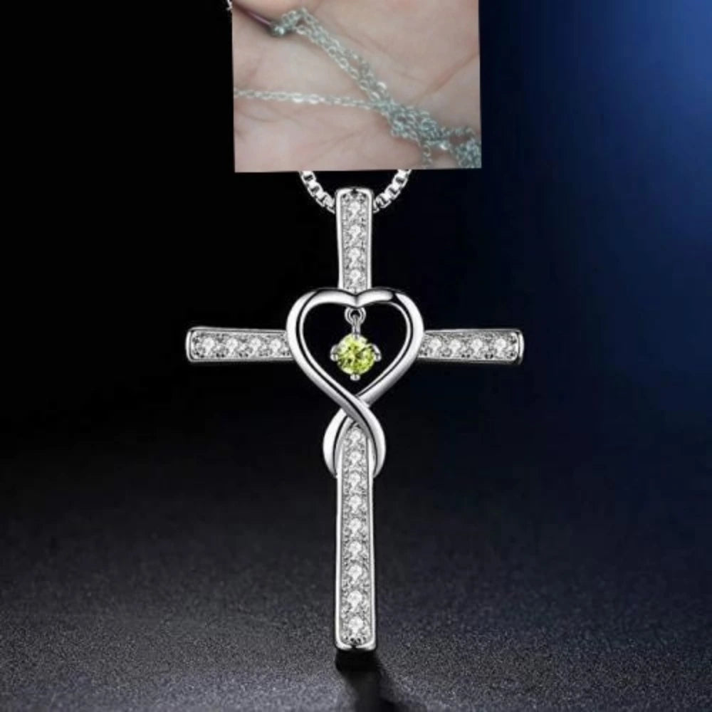 Infinity Love God WE Trust Necklace supplier gallery image 23