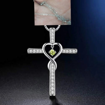 Infinity Love God WE Trust Necklace supplier gallery image 23