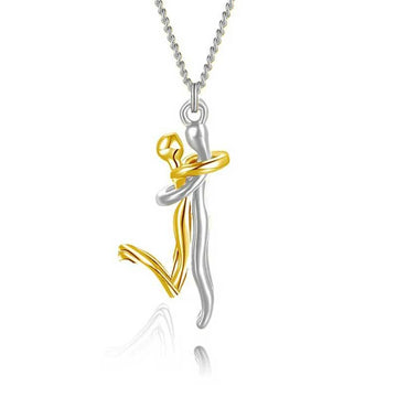 Love Hug Couple Chain Necklace supplier gallery image 5