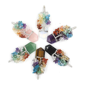 Column Tree Life Winding Necklace supplier gallery image 6
