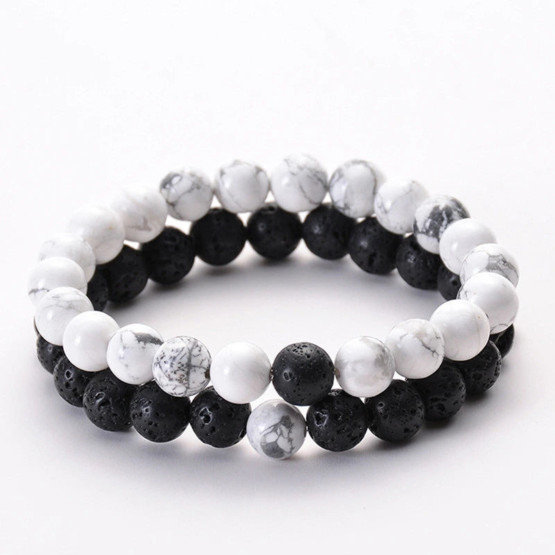Classic Black Matte Green Malachite Bracelet supplier gallery image 9