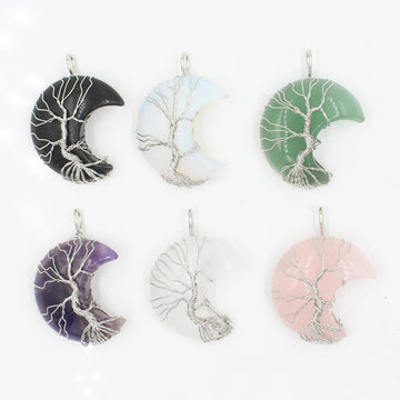 Natural Moon Necklace supplier gallery image 2
