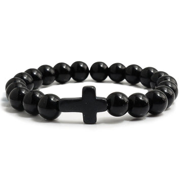 Blue Turquoise Cross Bracelet supplier gallery image 6
