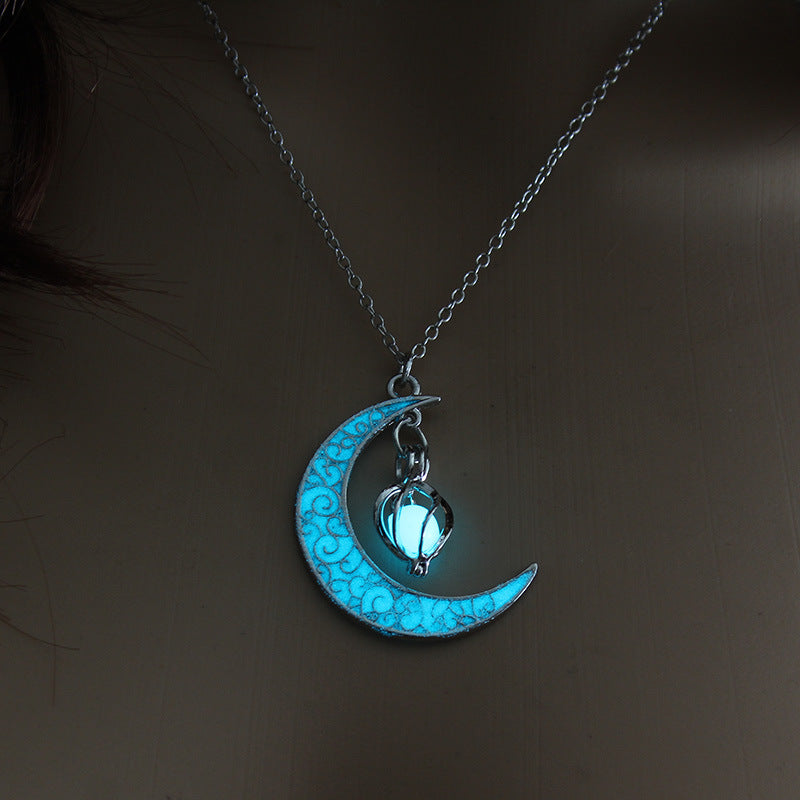 Glowing Plated Chain Necklace supplier gallery image 2