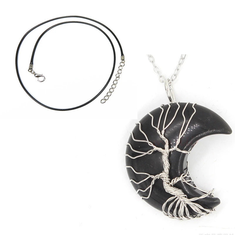 Natural Moon Necklace supplier gallery image 7