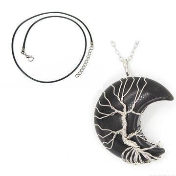 Natural Moon Necklace supplier gallery image 7