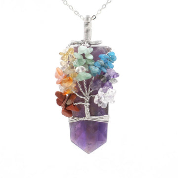 Column Tree Life Winding Necklace supplier gallery image 8
