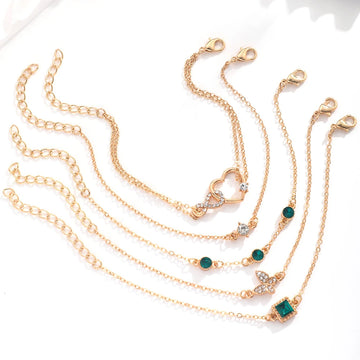 Bohemian Green Heart Bracelet supplier gallery image 6