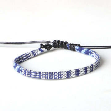 Hand Woven Rainbow Color Anklet Bracelet supplier gallery image 8