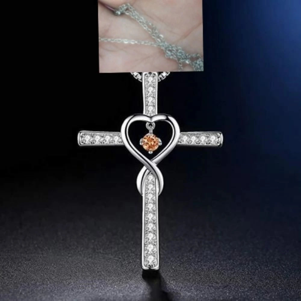 Infinity Love God WE Trust Necklace supplier gallery image 26