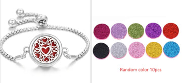 Hollow Adjustable Aromatherapy Bracelet supplier gallery image 33