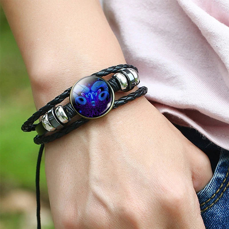 Luna Braided Zodiac Bracelet supplier gallery image 5
