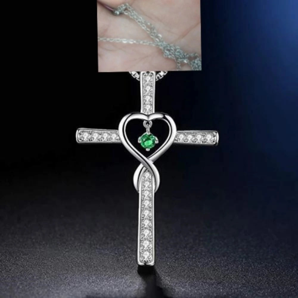 Infinity Love God WE Trust Necklace supplier gallery image 24