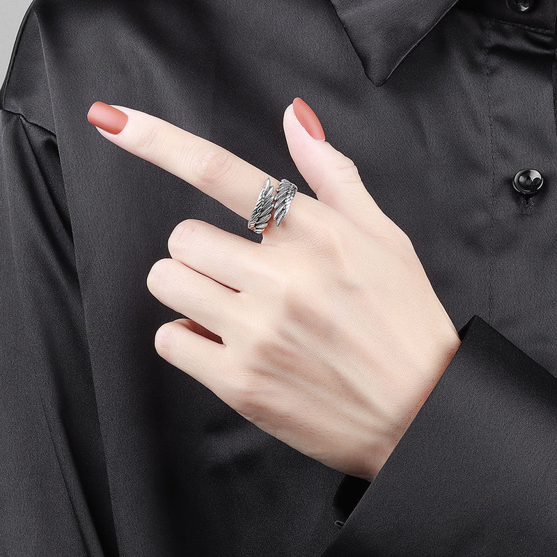 Supplier listing photo for Love Couple Plain Angel Wings Bracelet