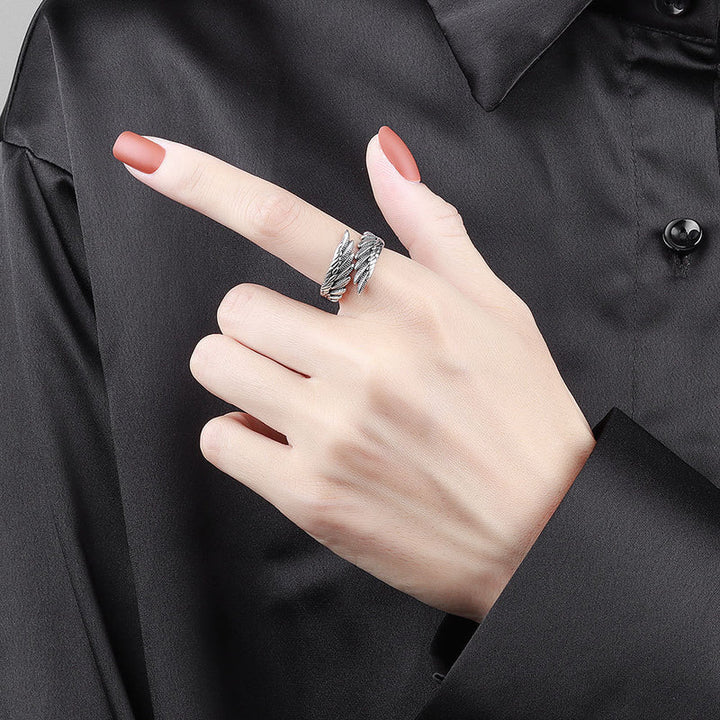 Supplier listing photo for Love Couple Plain Angel Wings Bracelet