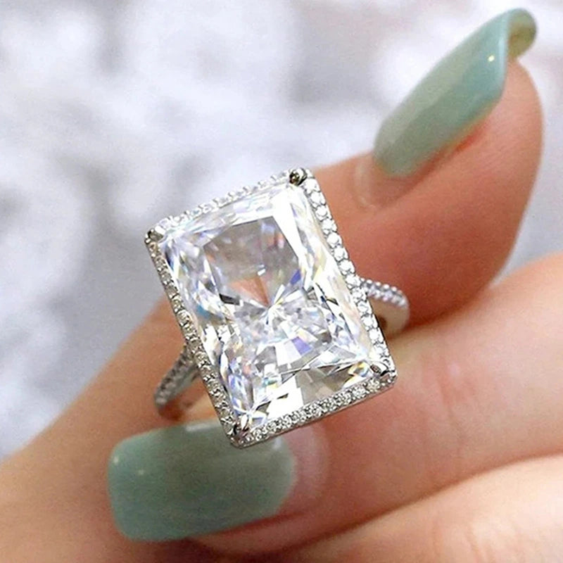 Bright Rectangular Eye Catching Ring supplier gallery image 4