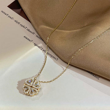 Retro Magnetic Folding Heart Shaped Jewellery Set supplier gallery image 7